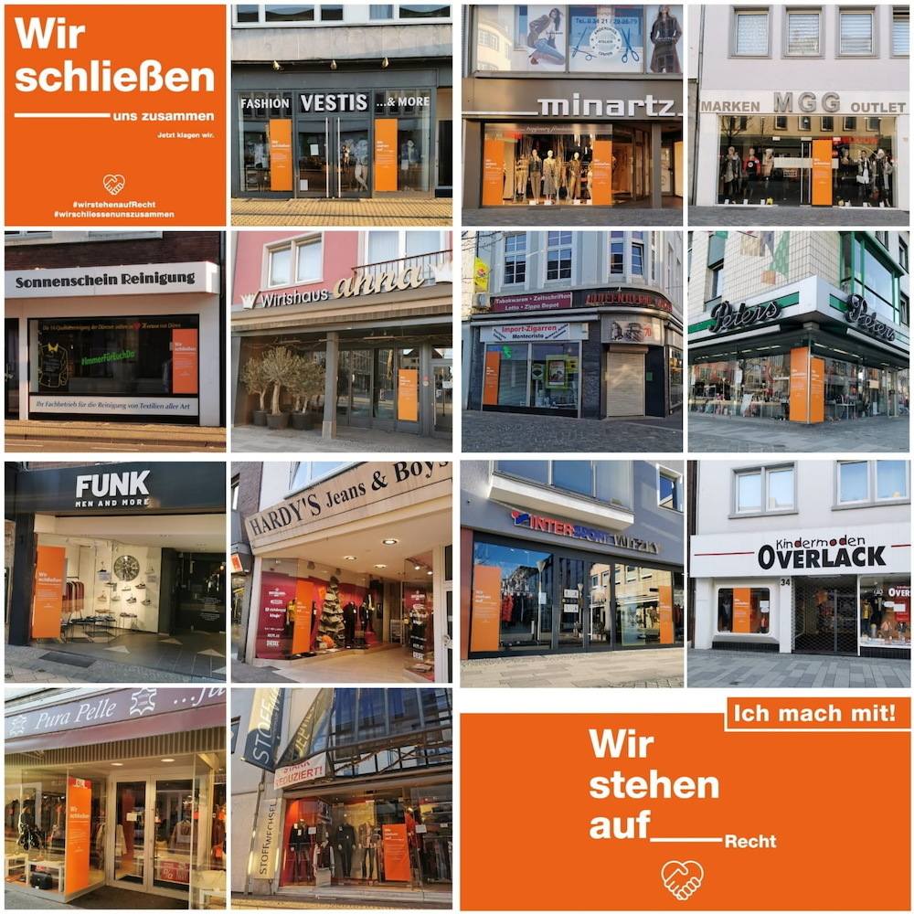 Foto COVID-19-Pandemie - Unterstützung für die Menschen in der Innenstadt